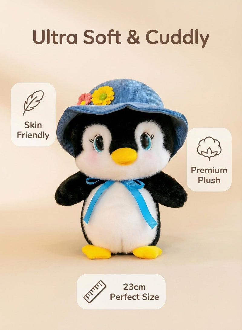 لعبة بطريق قطيفة بطول 23 سم - دمية أطفال - هدية عيد ميلاد - Image 3